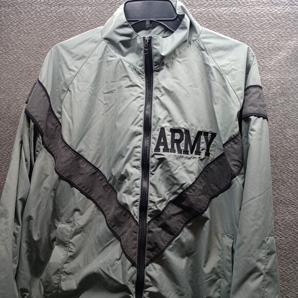 Army PT US Military Physical Training Uniform Jacket Med Long - Picture 2 of 8